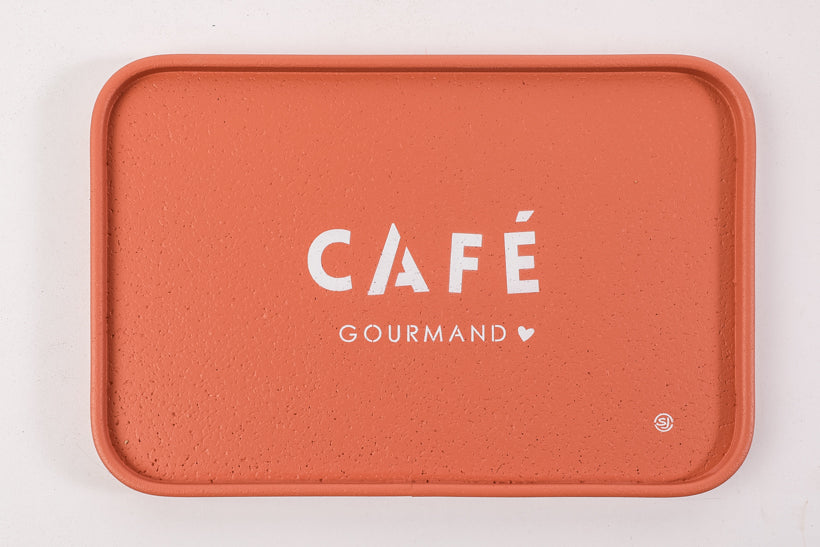 Plateau liège 20x30cm café gourmand