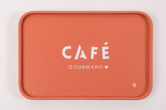 Plateau liège 20x30cm café gourmand