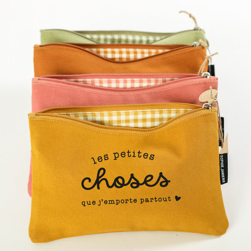 Trousse plate les petites choses