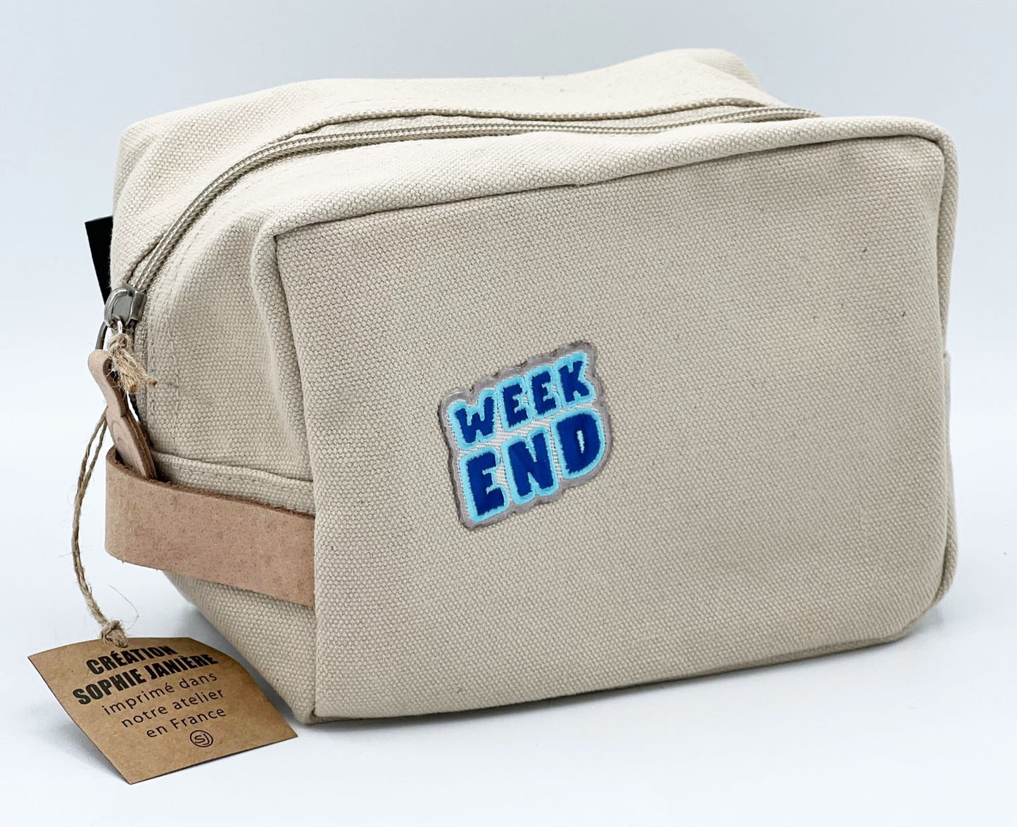 Trousse Oscar pm écusson week-end