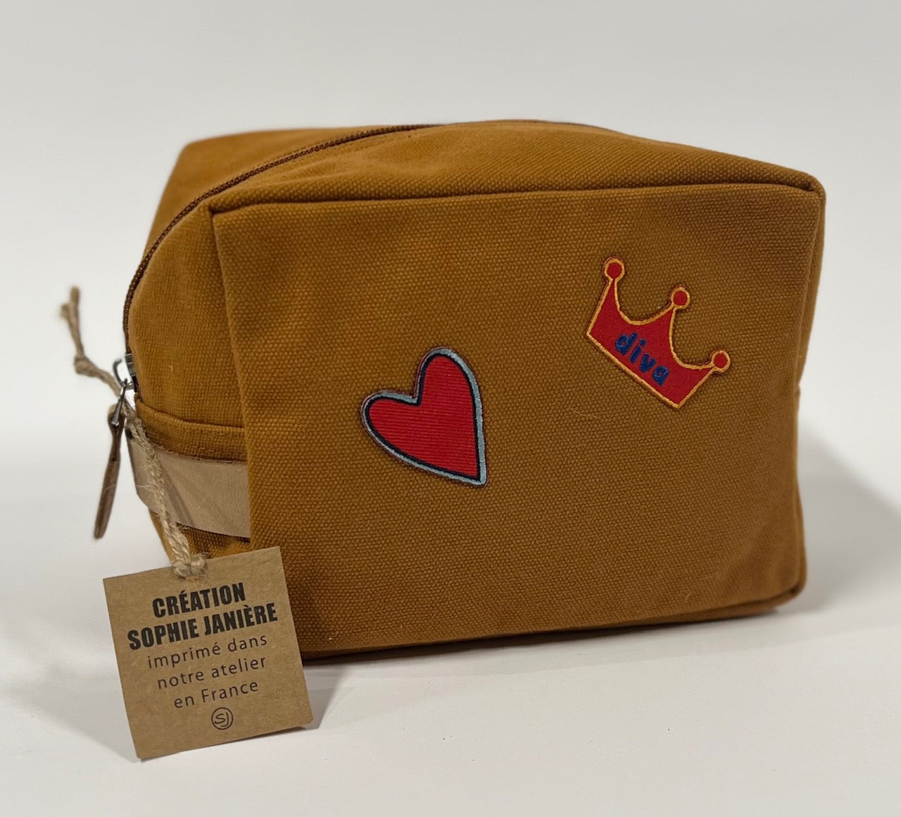 Trousse Oscar pm écussons diva