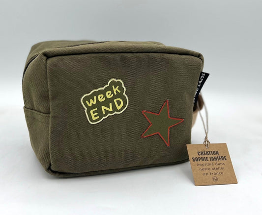 Trousse Oscar pm écussons week-end