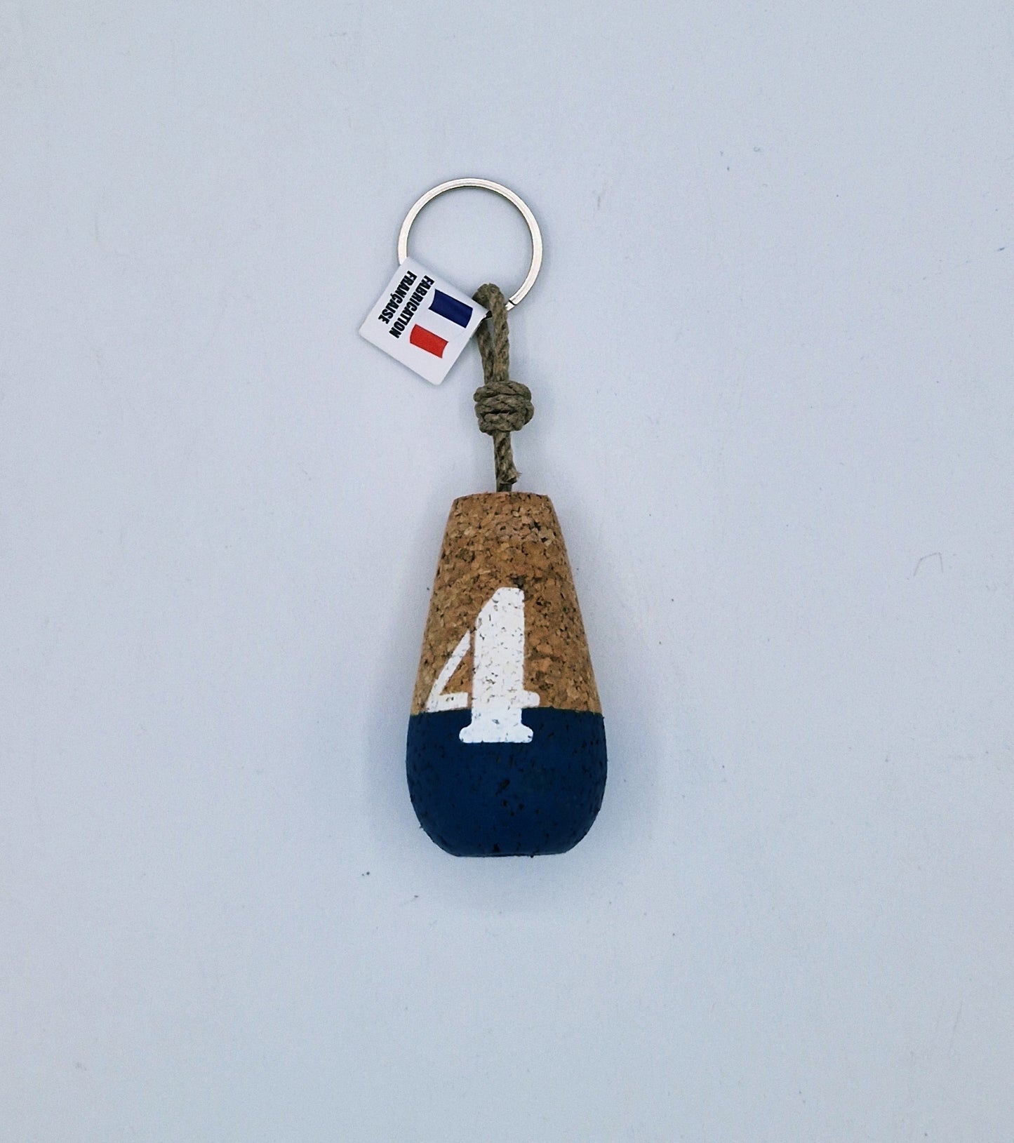 Porte-clés flotteur en liège