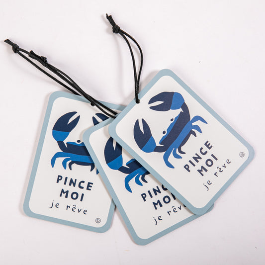Mini plaque décorative crabe
