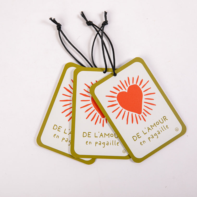 Mini plaque décorative de l'amour en pagaille
