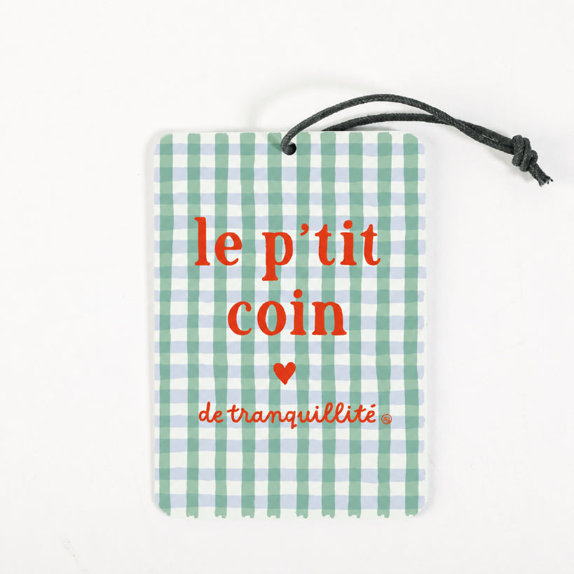 Mini plaque décorative le p'tit coin