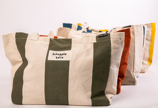 Sac Anouck (rayures) échappée belle