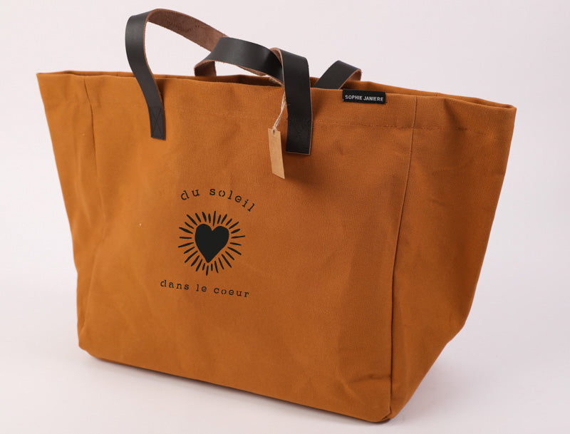 Sac Talensac du soleil dans le coeur