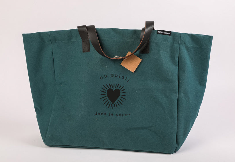 Sac Talensac du soleil dans le coeur
