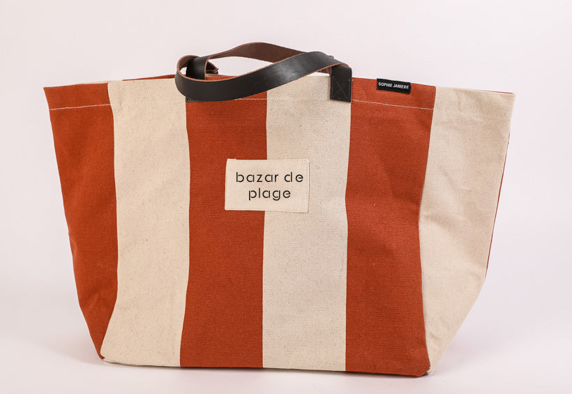 Sac Talensac (rayures) bazar de plage
