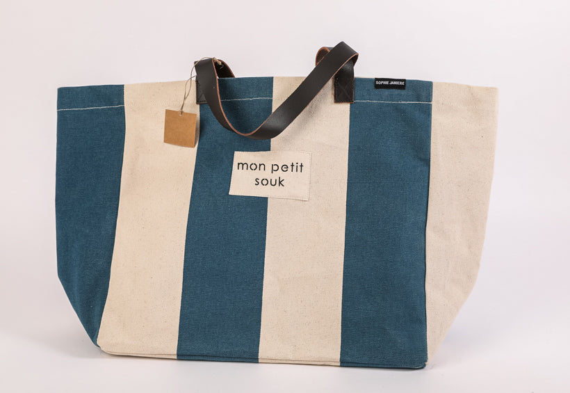 Sac Talensac (rayures) mon petit souk